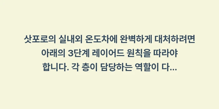 삿포로 2월 날씨 체감 온도: 삿포로의 실내외 온도차에 완... (1)