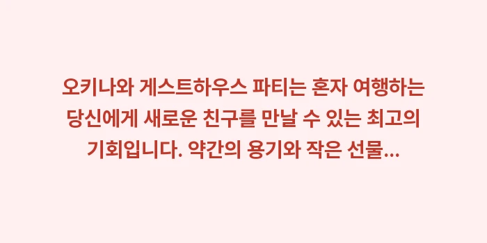 오키나와 게스트하우스 파티: 오키나와 게스트하우스 파티는... (2)