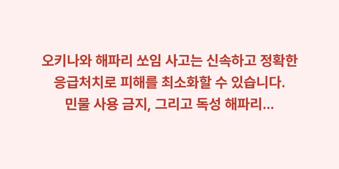 오키나와 해파리 쏘임 사고: 오키나와 해파리 쏘임 사고는... (2)