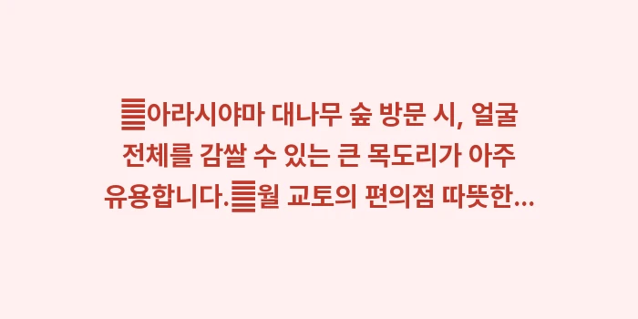 일본 교토 12월 날씨: ✔아라시야마 대나무 숲 방문... (1)