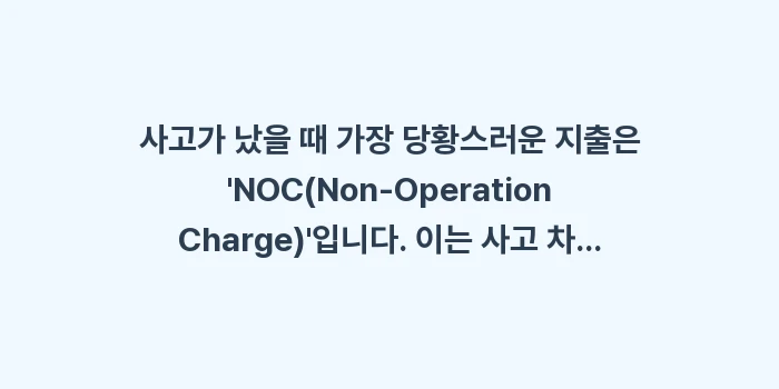 미야코지마 렌트카 사고: 사고가 났을 때 가장 당황스... (1)