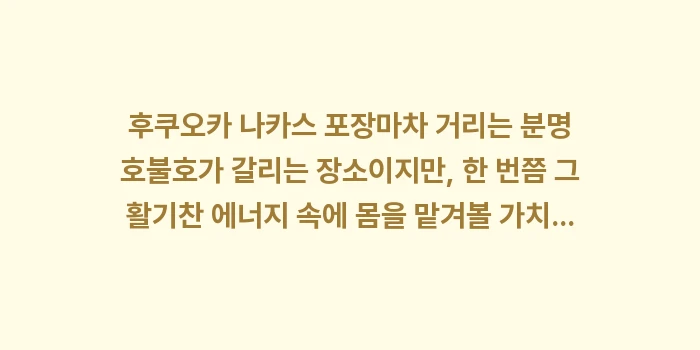 후쿠오카 나카스 포장마차 거리: 후쿠오카 나카스 포장마차 거... (2)