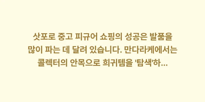 삿포로 중고 피규어 쇼핑: 삿포로 중고 피규어 쇼핑의... (2)