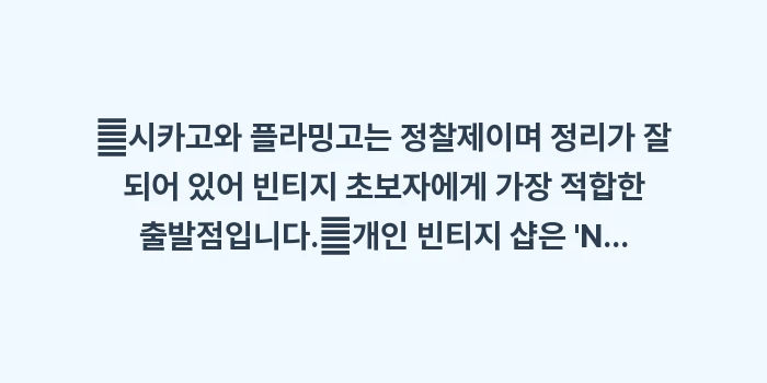 시모키타자와 빈티지 투어: ✔시카고와 플라밍고는 정찰제... (2)