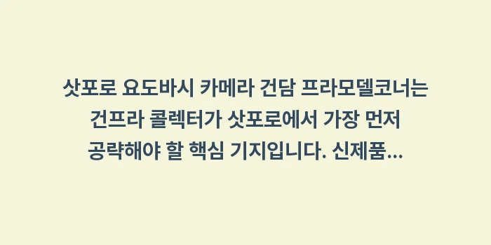삿포로 요도바시 카메라 건담: 삿포로 요도바시 카메라 건담... (2)