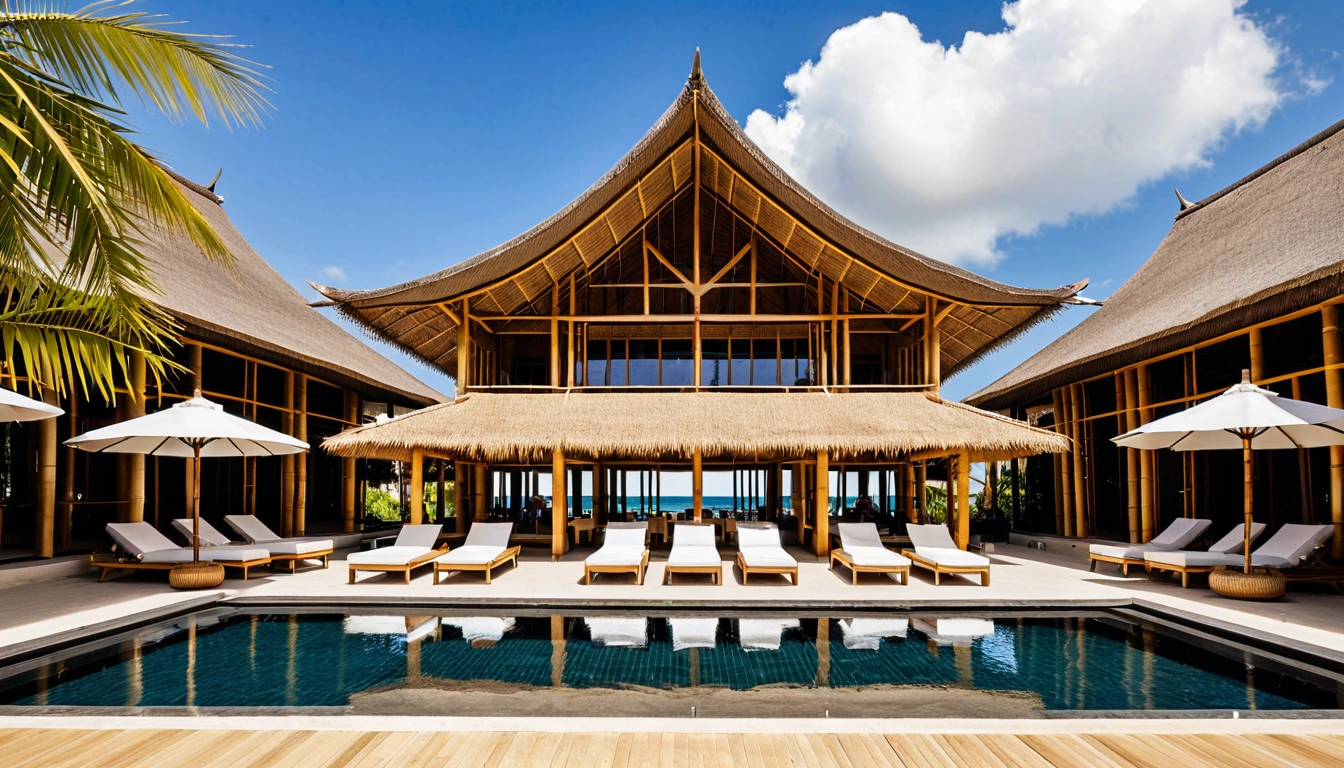 Bali canggu a modern luxury bamboo beach 1