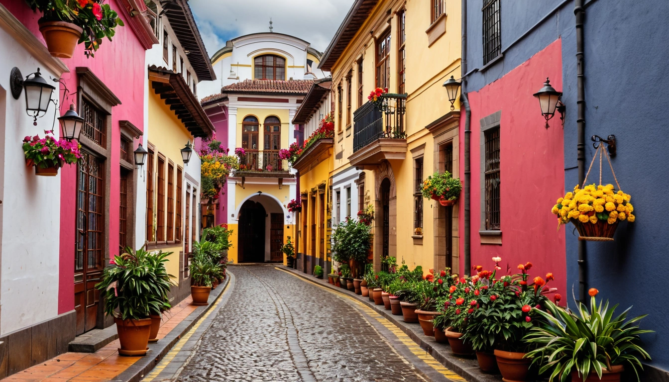 Bogota la ma vibrant bohemian street in b 1