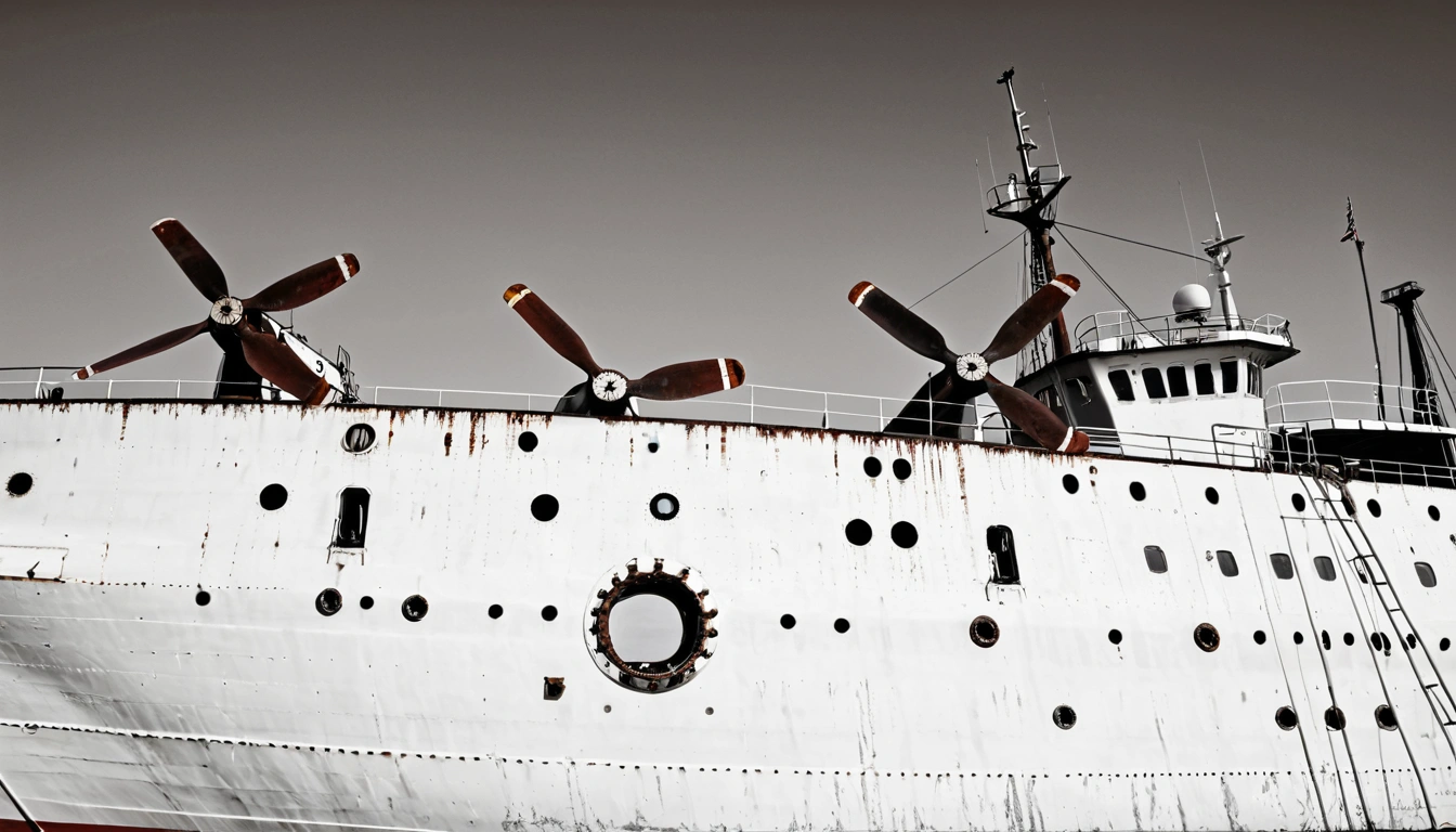 Busan yeongd industrial iron rusted ship 1