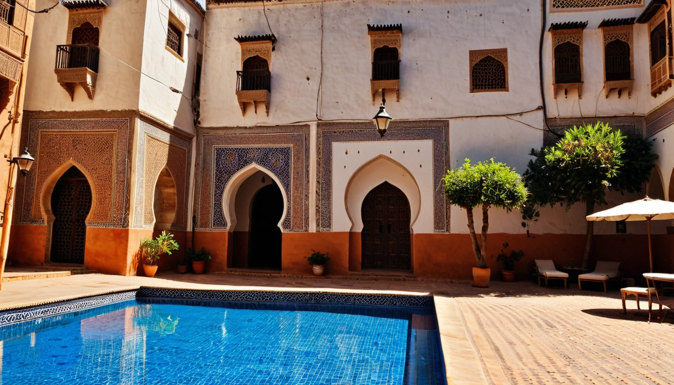 Fez el bali narrow ancient alleyways of 2