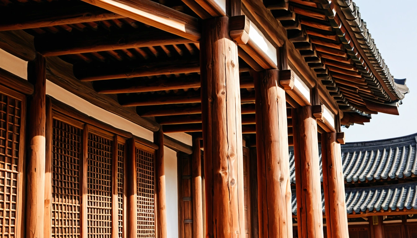 Hwangnamdong close up architectural detai 3