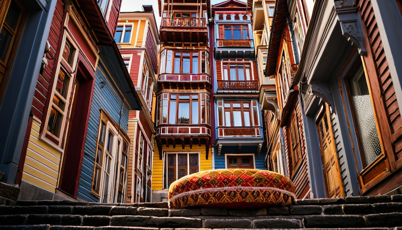 Istanbuls ba historic colorful wooden hou 3