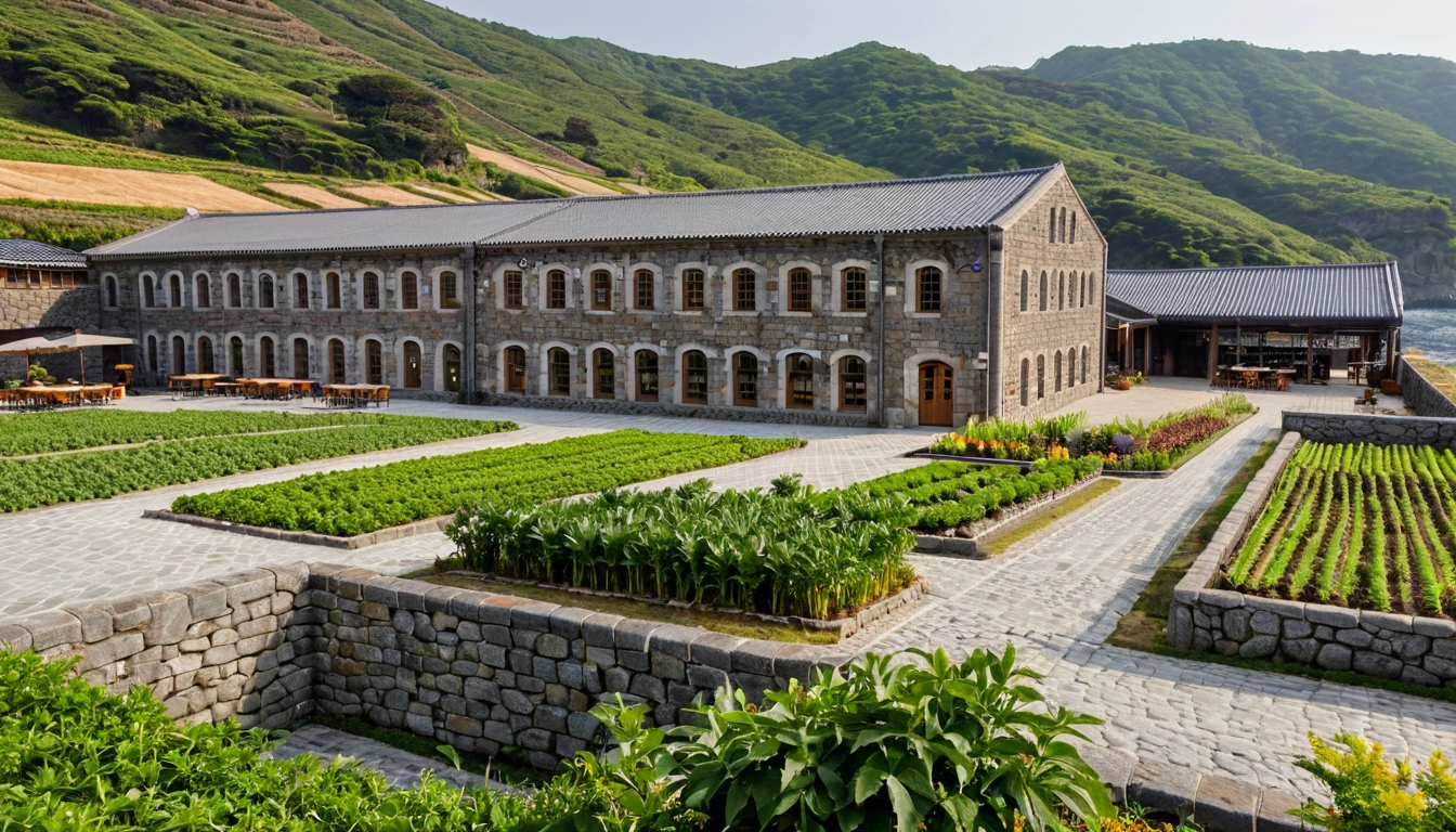 Jeju gujwaeu a vintage stone warehouse ex 1