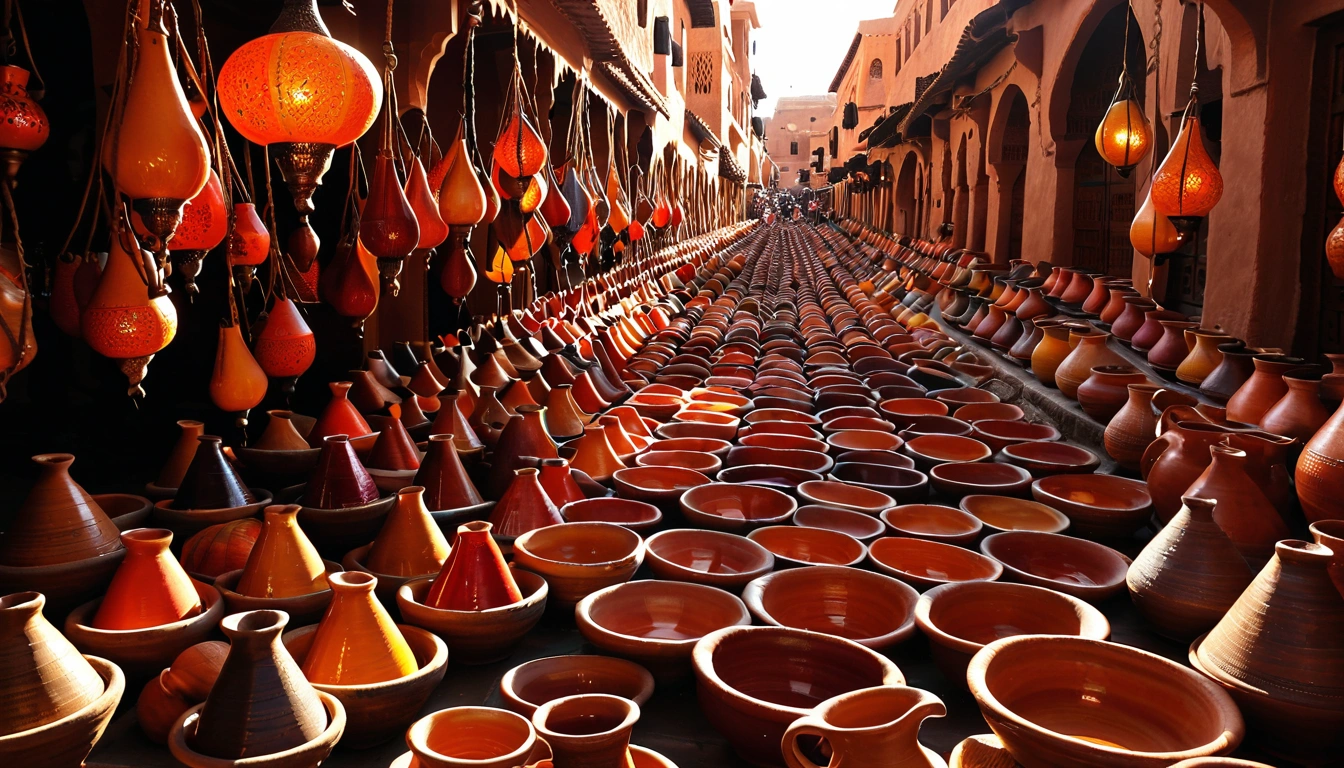 Marrakech me bustling traditional morocca 1