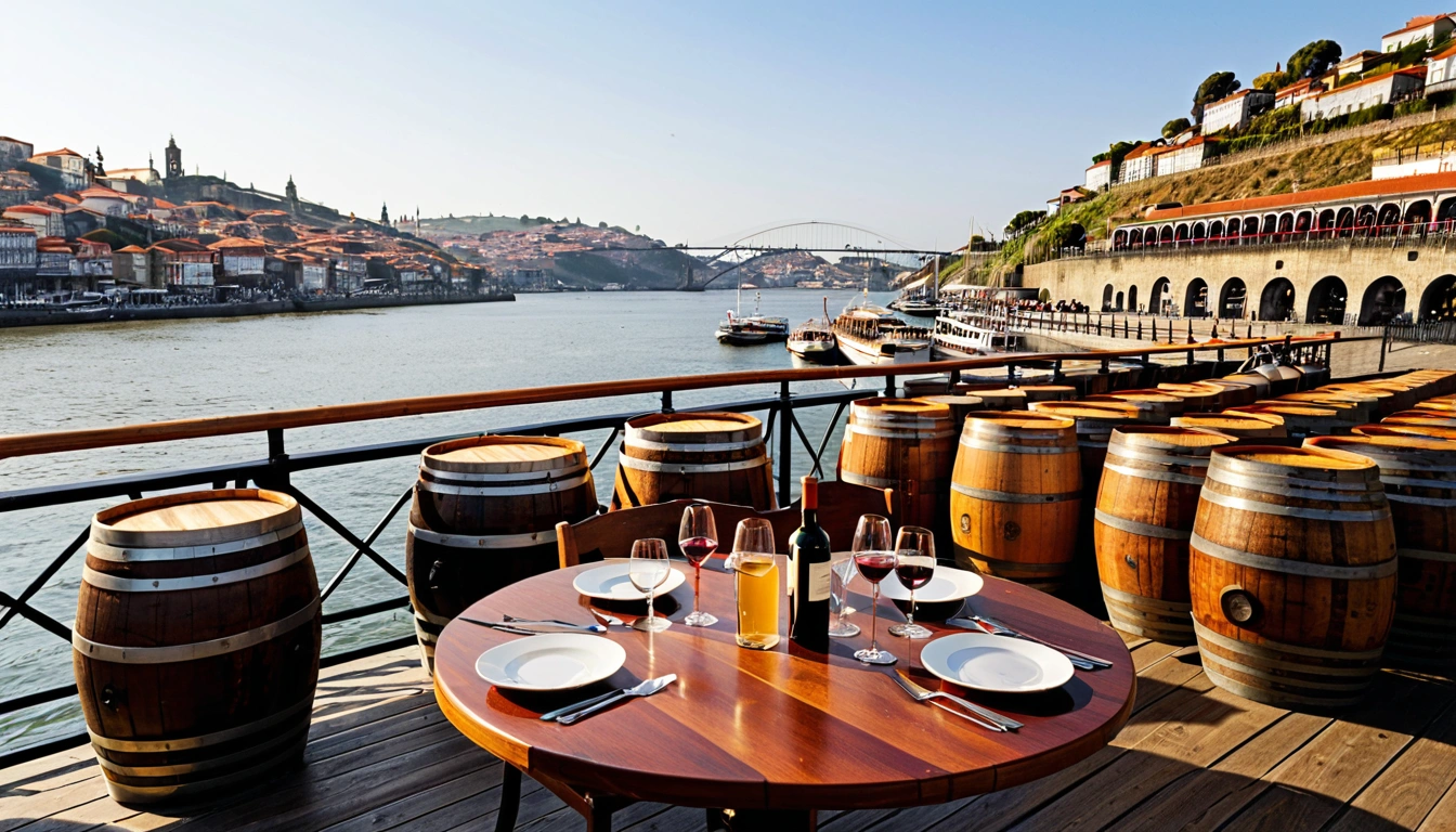 Porto ribeir outdoor terrace restaurant a 2