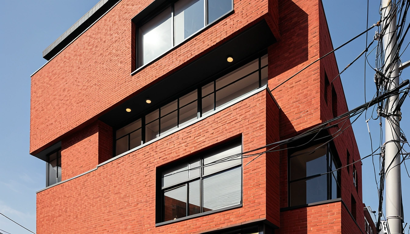 Seongsudong trendy red brick exterior of 2