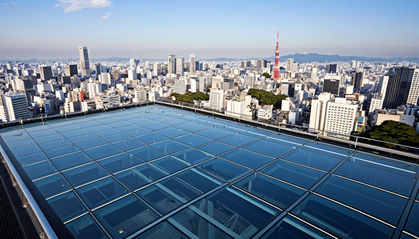 Tokyo shibuy iconic rooftop observation d 3