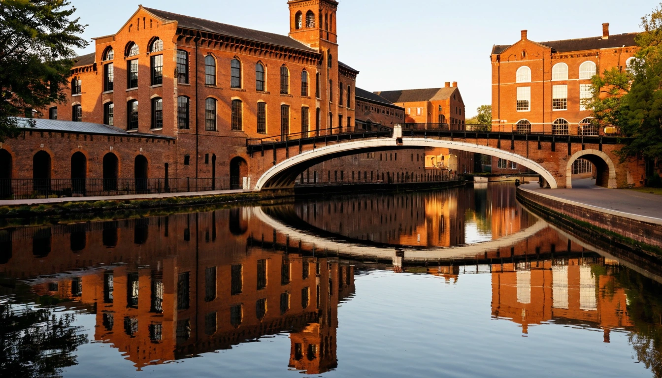 Traces indus historic brick warehouses al 1
